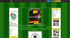 Desktop Screenshot of deutscherfussballbund.skyrock.com