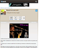 Tablet Screenshot of caro-la-star-du-82.skyrock.com