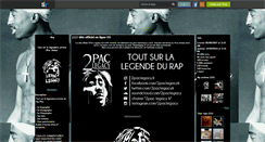 Desktop Screenshot of 2paclegacy.skyrock.com