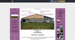 Desktop Screenshot of ecurie-de-la-live.skyrock.com