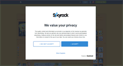 Desktop Screenshot of bobleponge.skyrock.com