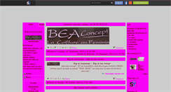 Desktop Screenshot of beaconcept.skyrock.com