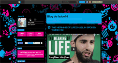 Desktop Screenshot of fadoo16.skyrock.com