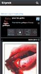 Mobile Screenshot of ambre-gothique.skyrock.com