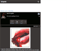 Tablet Screenshot of ambre-gothique.skyrock.com