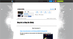 Desktop Screenshot of le-blog-de-ciindy.skyrock.com