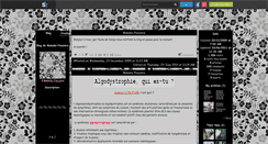 Desktop Screenshot of maladie-pousiere.skyrock.com