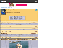 Tablet Screenshot of claudejoel.skyrock.com
