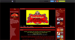 Desktop Screenshot of davidcirque.skyrock.com