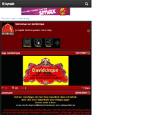 Tablet Screenshot of davidcirque.skyrock.com