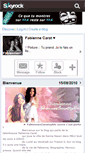 Mobile Screenshot of fabiennexcaratxpblv.skyrock.com