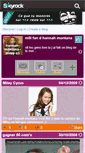 Mobile Screenshot of hannah-montana--miley-x3.skyrock.com