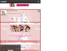 Tablet Screenshot of fandefairytail.skyrock.com