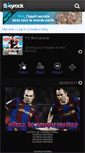 Mobile Screenshot of barcelone-zone.skyrock.com