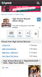 Mobile Screenshot of hsm3-blog-music.skyrock.com