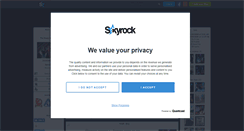 Desktop Screenshot of bloodybeetroots.skyrock.com