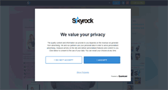 Desktop Screenshot of photo-crea-ti0on.skyrock.com