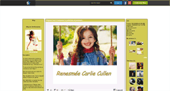 Desktop Screenshot of life-renesmee.skyrock.com