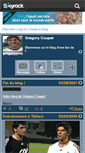 Mobile Screenshot of gregorycoupet.skyrock.com