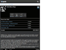 Tablet Screenshot of dj-azed.skyrock.com