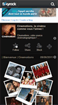 Mobile Screenshot of cinemotions.skyrock.com
