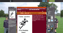 Desktop Screenshot of footfemininjanze.skyrock.com