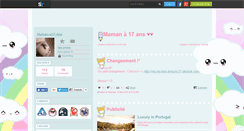 Desktop Screenshot of maman-a17-ans.skyrock.com