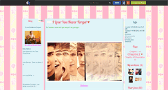 Desktop Screenshot of iloveyouneverforget.skyrock.com