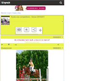 Tablet Screenshot of horses-compeetition.skyrock.com
