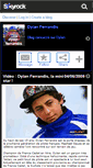 Mobile Screenshot of dylan-ferrandis.skyrock.com
