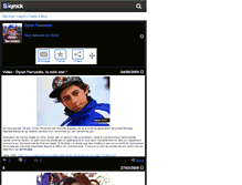 Tablet Screenshot of dylan-ferrandis.skyrock.com