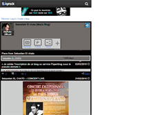 Tablet Screenshot of elchato-officiel.skyrock.com