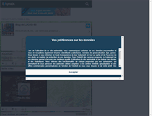 Tablet Screenshot of lucas--80.skyrock.com