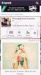 Mobile Screenshot of chroniqueanonyme.skyrock.com