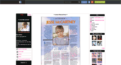 Desktop Screenshot of jessemccartneyjester.skyrock.com