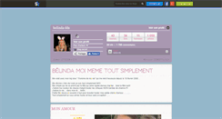 Desktop Screenshot of belinda-fds.skyrock.com