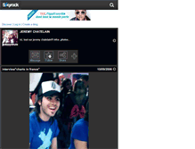 Tablet Screenshot of jeremychatelain3.skyrock.com