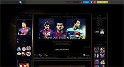 Desktop Screenshot of official-barcelona.skyrock.com