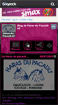 Mobile Screenshot of haras-du-pacault-x3.skyrock.com