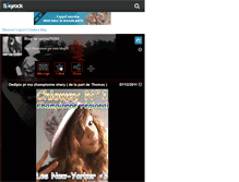 Tablet Screenshot of cerise76260.skyrock.com