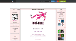 Desktop Screenshot of foot-fille.skyrock.com