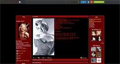 Desktop Screenshot of goldmarilyn.skyrock.com