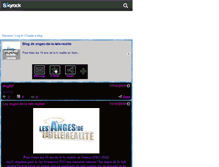 Tablet Screenshot of anges-de-la-tele-realite.skyrock.com