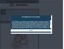 Tablet Screenshot of mxsophie.skyrock.com