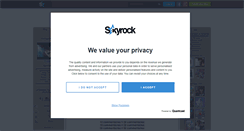 Desktop Screenshot of chad203.skyrock.com