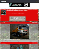 Tablet Screenshot of camion-73.skyrock.com