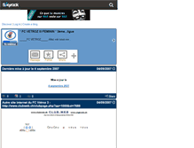 Tablet Screenshot of fc-vetroz.skyrock.com