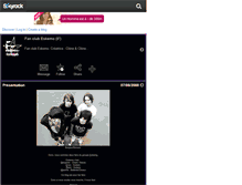Tablet Screenshot of eskemo-fanclub.skyrock.com