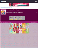 Tablet Screenshot of fees-winx.skyrock.com