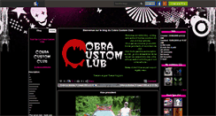 Desktop Screenshot of cobracustomclub.skyrock.com